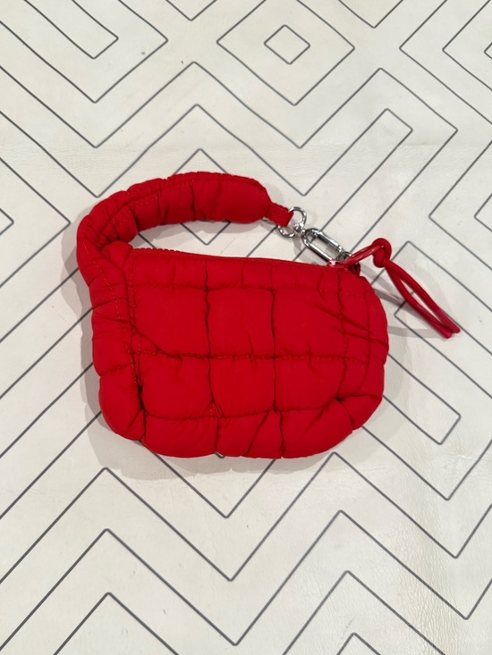Handbags - Quilted Puffer Mini Bag Keychain